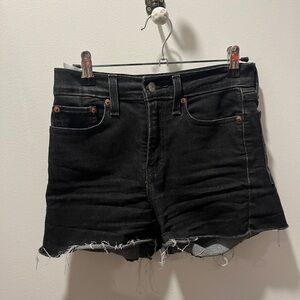 Levi shorts black